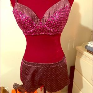 Victoria's Secret 2 piece sexy shorts & fitted top